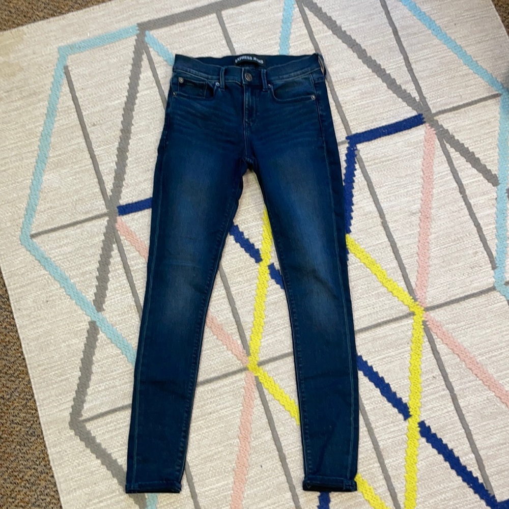 Express super soft mid rise legging Jean